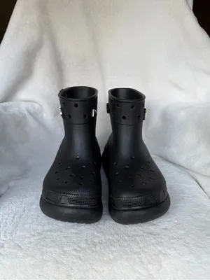 Crocs Unisex Crush Ankle Boots M6 / W 8 With Charms thumbnail 6