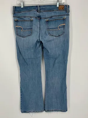 American Eagle Kick Boot Super Stretch Jeans Women's Size 12 thumbnail 10