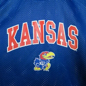 KU Jayhawks Football Jersey Crop Top thumbnail 5