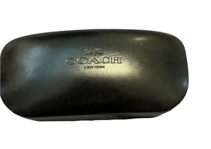 Coach black sunglass case thumbnail 1