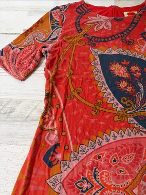 FARM Rio Anthropologist Giannina Paisley Print Midi Dress thumbnail 5