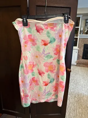 Shein Dress Floral Mini thumbnail 3