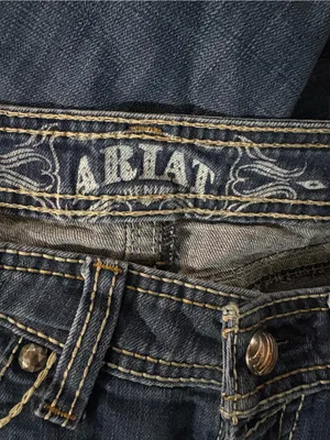 Ariat Mid Rise Embellished Boot Cut Jeans | Size: 28L thumbnail 5