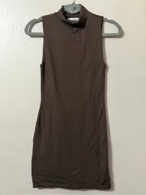 Aritzia Babaton contour mock neck mini dress size XS thumbnail 3