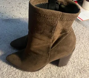 Lulus boots heeled zippered 8.5 thumbnail 2