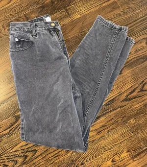 Bugle Boy Slim Fit Black Jeans, size 8R 28” inseam thumbnail 1