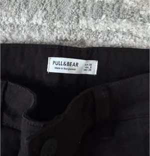 Bershka Cargo Pants Black thumbnail 4