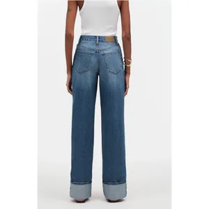 Madewell Superwide-Leg Jeans in Fannin Wash in fannin wash sz. 25 thumbnail 3