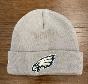 New Era Gray Eagles NFL Knit Beanie - C60-062 thumbnail 1