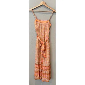 BILLABONG Wish For You Sleeveless Midi Sundress In Pink Dream Size Small thumbnail 13