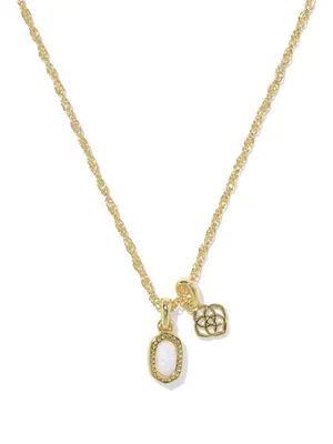 Kendra Scott Mini Elisa Dira Gold Necklace thumbnail 2