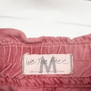 Free People Womens Kalani Dusty Rose Paperbag Waist Raw Hem Pull On Shorts M thumbnail 7