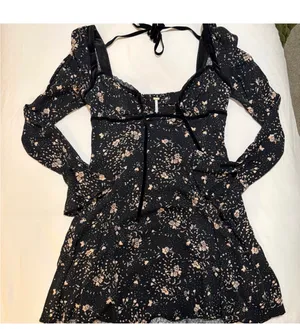 Free People Tess Floral Mini Dress thumbnail 2