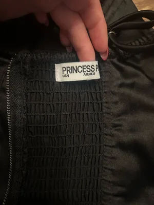 Princess Polly Top Going Out Black thumbnail 3
