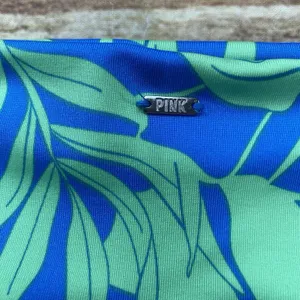 PINK Active Gym To Swim Women’s Bikini Bottom Sz M Stretch Multicolor Tropical thumbnail 3