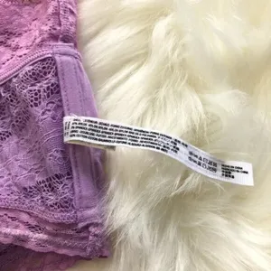 Free People Lace Bandeau Light Purple thumbnail 7