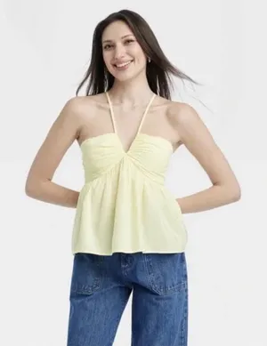 Universal Threads Cami Top Yellow thumbnail 1