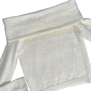 Wild Fable White Off Shoulder Sweater XS thumbnail 12
