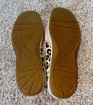 Sperry Angelfish Leopard Jacquard Slip-On Boat Shoe thumbnail 4