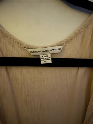 American Eagle Outfitters Light Pink Long Sleeve Shirt thumbnail 4