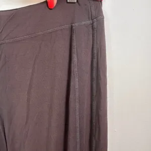 Fresh Produce Womens Brown Wide Leg Seam Front Rayon Stretch Pants Size L USA thumbnail 6