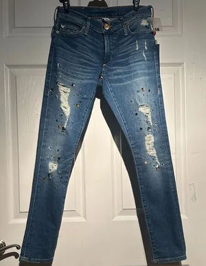 True Religion Embellished Skinny Jeans thumbnail 1