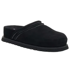 Free People Milo Everyday Mules in Black NIB NEW Suede Leather Chunky Size 7 thumbnail 5