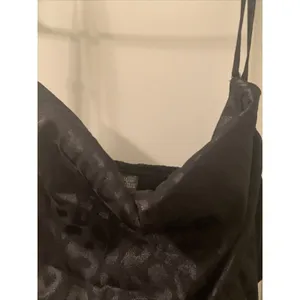 Wild Fable Womens Black Leopard Satin Sleeveless with Ruched Bodycon Dress Sz XL thumbnail 3