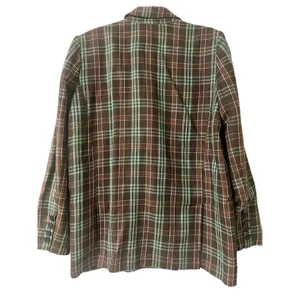 Anthropologie jacket blazer by Maeve plaid sz 10 thumbnail 2
