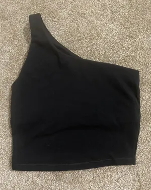 Old Navy One Shoulder Crop Top thumbnail 1