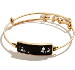 The Office Logo Charm Bangle New With Box NWT Gift thumbnail 1