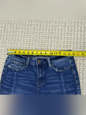 Bridge by Gly mid rise super flare jeans size 29 thumbnail 6