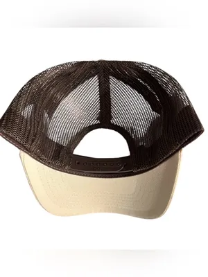 NWOT C.C. Raised On Country Music Beige Trucker Cap thumbnail 3
