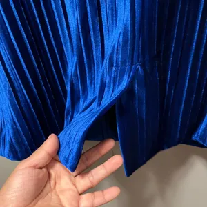Majorelle Fairbanks‎ Velvet Cobalt Blue Blazer Size Small thumbnail 4