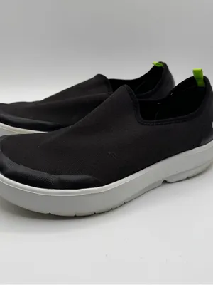 OOFOS OOmg Huali Women’s 10 Black Slip On Recovery Walking Shoes EU 41 thumbnail 3