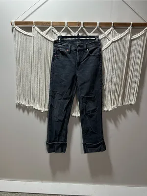 American Eagle Outfitters Dark Gray Boyfriend Jeans thumbnail 5