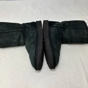 UGG Dark Suede Black ‎ Boots with Shearling Size 6 thumbnail 8