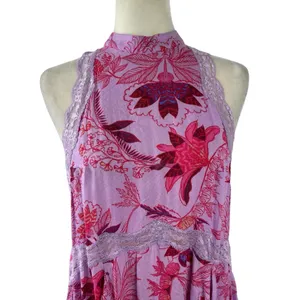 Intimately Free People She Moves Chemise High Neck Mini Dress Size XS thumbnail 3