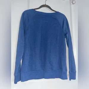 NBA Sz Small Womens Fleece Lined OKC OklahomaCity Thunder Blue Cotton Sweatshirt thumbnail 12