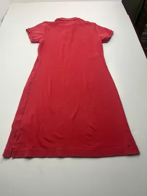 Ralph Lauren Sport Womens Size Medium Polo Dress‎ Pink Short Sleeve Preppy thumbnail 11