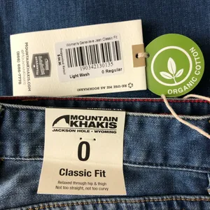 Mountain Khakis Womens Genevieve Boot Cut Jeans Classic Fit Light Wash Size 0 thumbnail 3