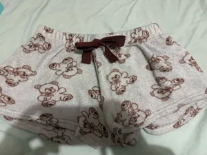Adorable teddy bear shorts Brown Size L thumbnail 1