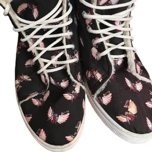 Betty boop SNEAKERS size 9 fashion high top Retro Quirky Graphic thumbnail 7