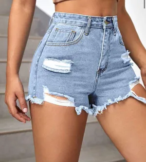 SheIn Denim Jean Shorts thumbnail 3