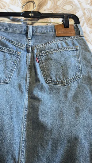 Levi’s long denim skirt 26 thumbnail 3