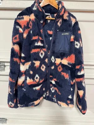 Columbia West Bend Full Zip Nocturnal Rocky Mountain Aztec Medium New thumbnail 2