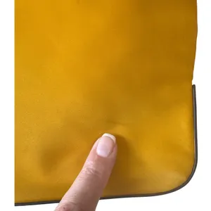 Tory‎ Burch Perry Nylon Bucket Bag Golden Crest Yellow Crossbody Belt Detail thumbnail 6