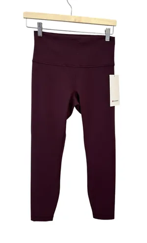 Lululemon Wunder Train High-Rise Tight 25" Size 8 Goodnight Plum NWT Authentic thumbnail 6