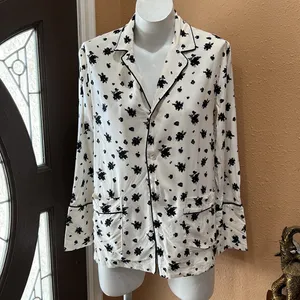 & other stories white floral button up shirt thumbnail 3