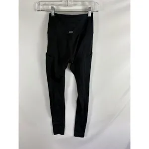 Aerie Chill Play Move Black Pocket Leggings Size Small thumbnail 3